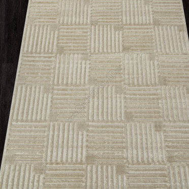 Ковер E137AP - BEIGE / BEIGE - Прямоугольник - коллекция JUNO