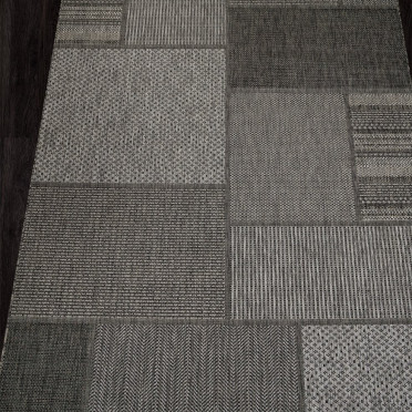 Ковер S139 - GRAY - Прямоугольник - коллекция KAIR