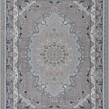 Иранский ковер Iran Mashad 1500 G174 (Акрил, серый)