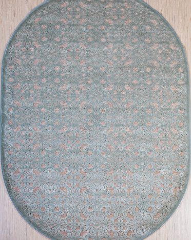 Ковер бельгийский 38036-6555-90 Genova (Вискоза, серый)