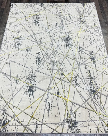 Ковер турецкий 0727A FAME (Полиэстер, серый)