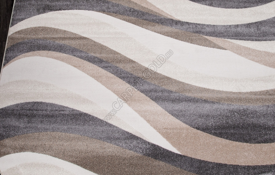 Ковер D980 - BEIGE - Овал - коллекция NATUREL