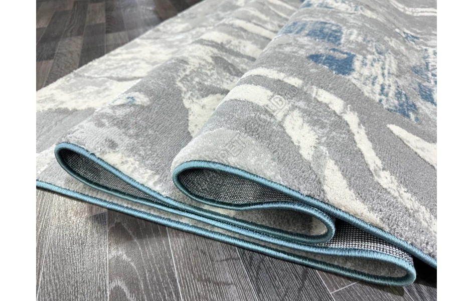 Ковер турецкий D070B_D.GREY коллекции Bojnord овальный