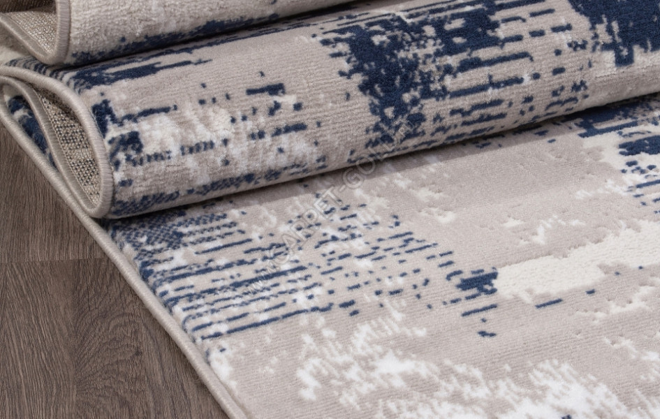 Ковер 8673 - GRAY-BLUE - Прямоугольник - коллекция RICHI