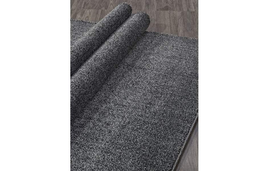 Однотонный ковер T600 - BLACK - Прямоугольник - коллекция SOFIA