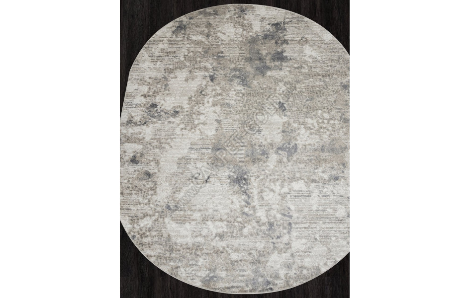 Ковер F152 - BEIGE - Овал - коллекция TORNADO