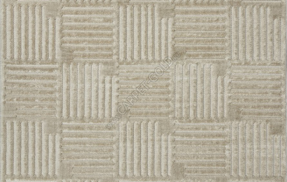 Ковер E137AP - BEIGE / BEIGE - Прямоугольник - коллекция JUNO