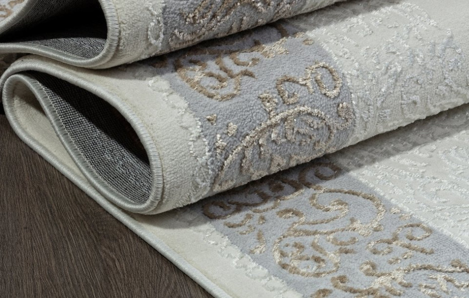 Ковер 00759B - CREAM HB / BEIGE FDY - Прямоугольник - коллекция SAHARA
