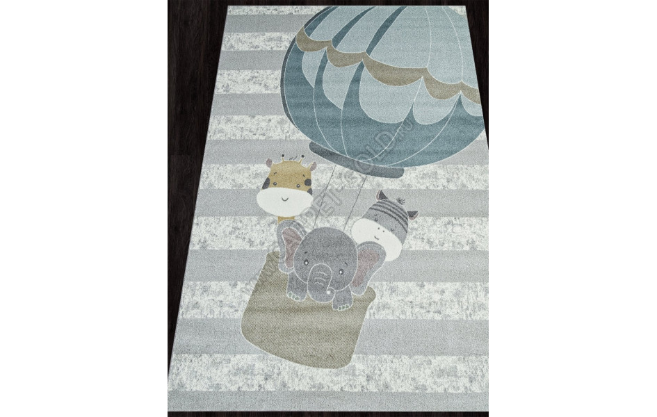 Ковер F263 - GRAY - Прямоугольник - коллекция SOFIT
