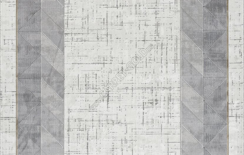 Ковер SI006D - GREY / GREY - Прямоугольник - коллекция LISSABON