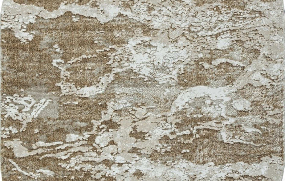Ковер 02463F - BEIGE / GOLF - Овал - коллекция SAFARI