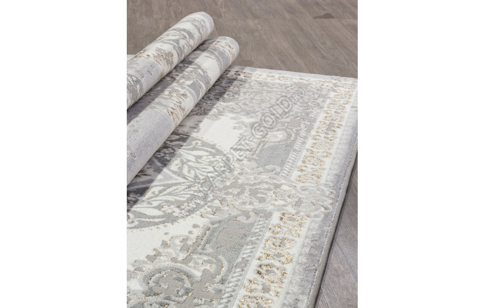 Ковер F290 - GRAY-GREEN - Прямоугольник - коллекция PALERMO