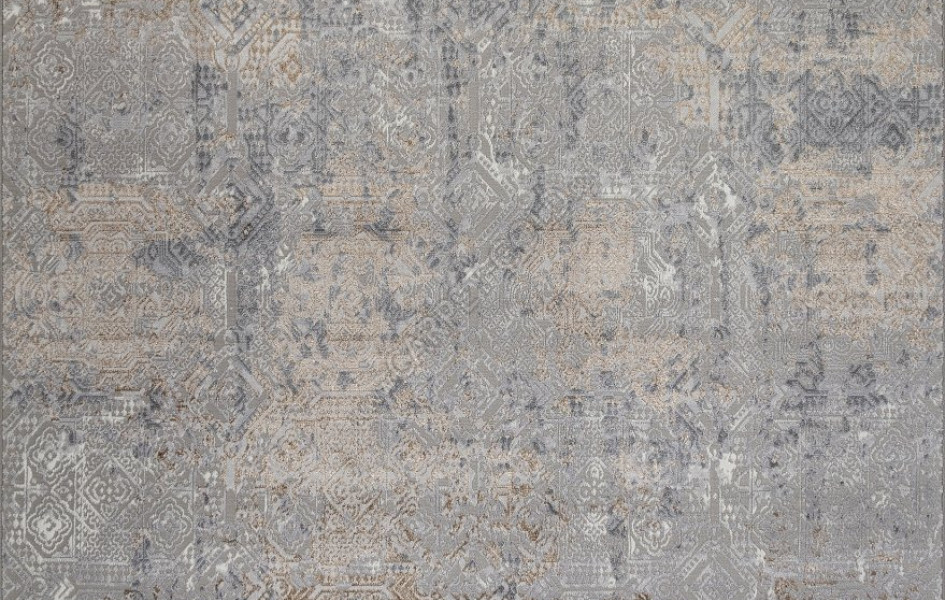 Ковер F281 - GRAY-GREEN - Прямоугольник - коллекция PALERMO