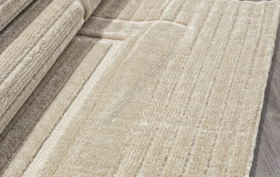 Ковер D785AP - BEIGE / BEIGE - Прямоугольник - коллекция JUNO