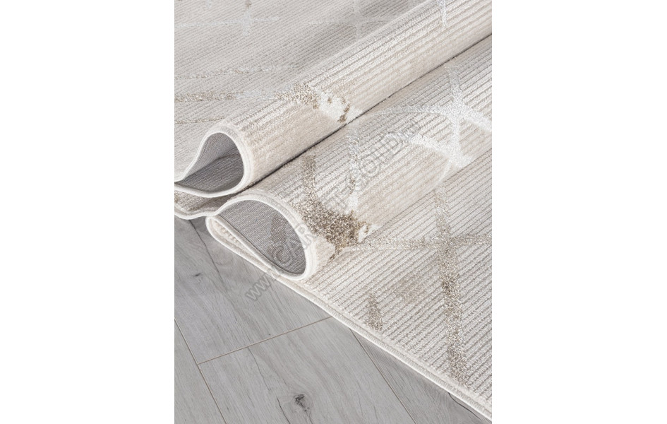 Ковер 26825A - CREAM / MINK - Прямоугольник - коллекция RUBI