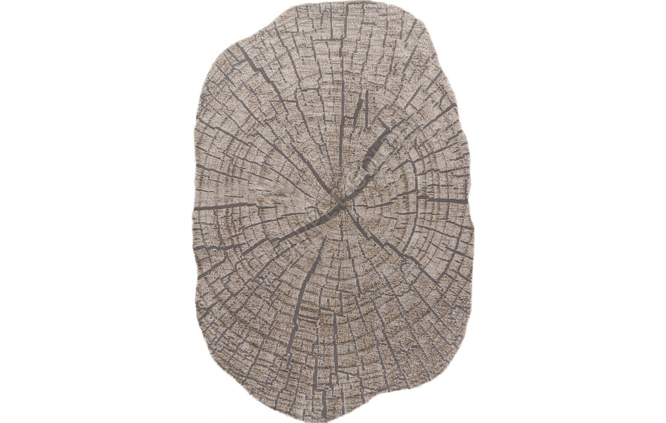 Ковер 00839C - GREY / BROWN - Прямоугольник - коллекция SAFIR